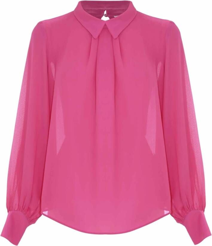 Kocca Elegante blouse voor formele gelegenheden Roze Dames