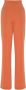 Kocca Elegante broek met hoge taille en knopen Oranje Dames - Thumbnail 1