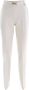 Kocca Polyester Sigaretbroek met Gouden Detail Beige Dames - Thumbnail 1