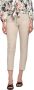 Kocca Elegante Gesneden Modieuze Broek Beige Dames - Thumbnail 1