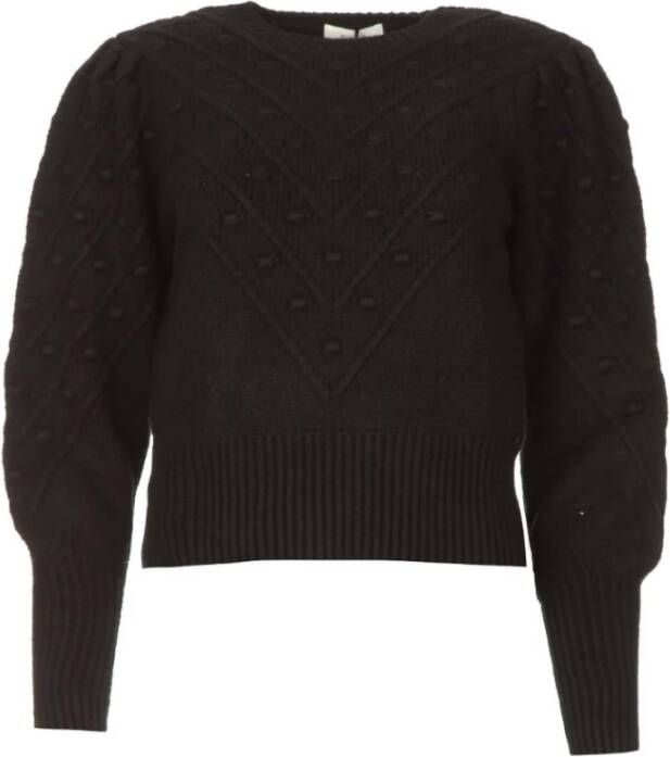 Kocca Gezellige en stijlvolle Furio Sweater Zwart Dames