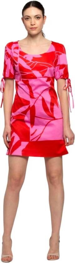 Kocca Katoenmix Jurk Roze Dames