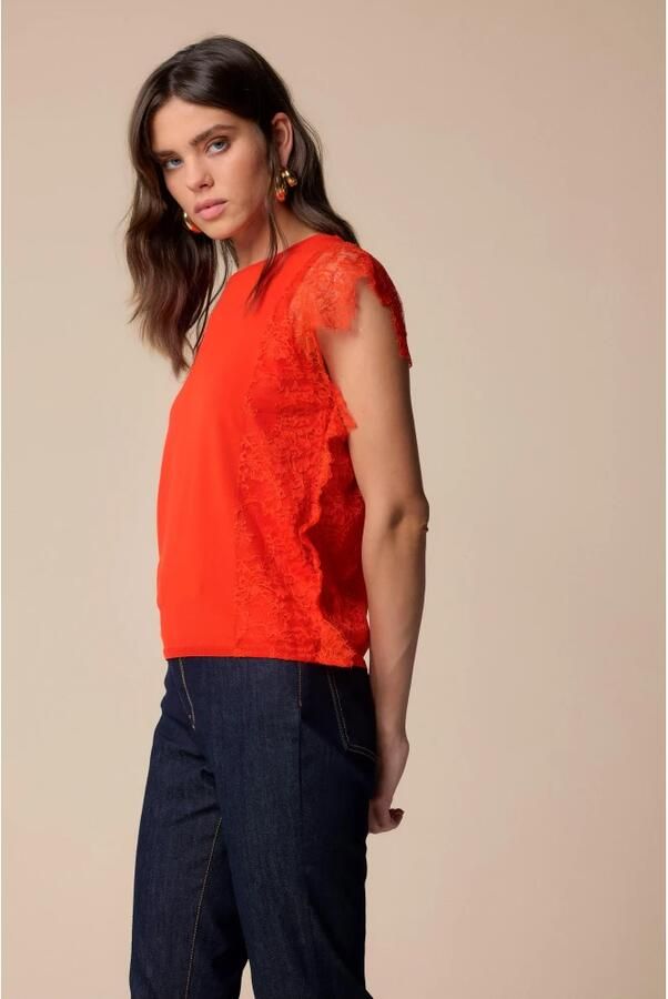 Kocca Stijlvolle Blouses voor Vrouwen Red Dames - Foto 2