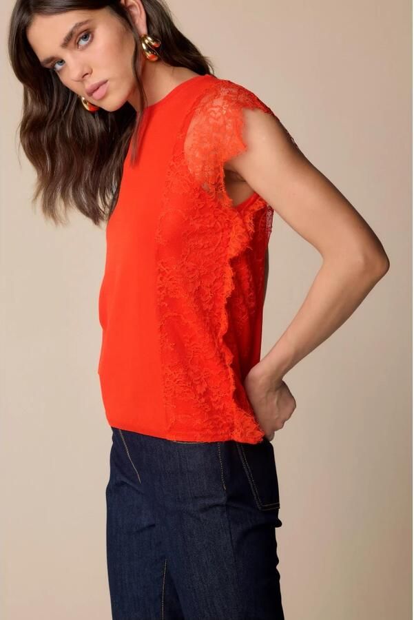 Kocca Stijlvolle Blouses voor Vrouwen Red Dames - Foto 3