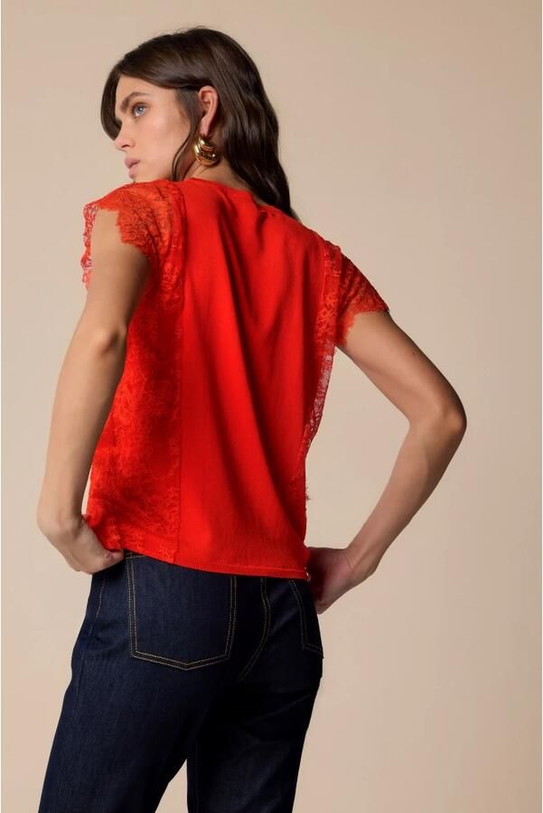 Kocca Stijlvolle Blouses voor Vrouwen Red Dames - Foto 4