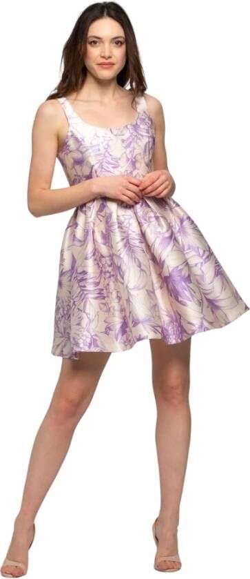 Kocca Korte jurk met bloemenprint Meerkleurig Dames