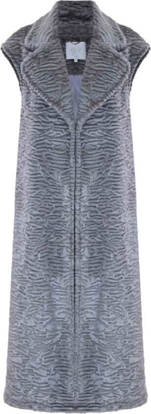 Kocca Lang vest uit de Gold Collection Grijs Dames