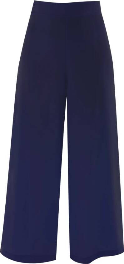 Kocca Lichtgewicht culottes Blauw Dames