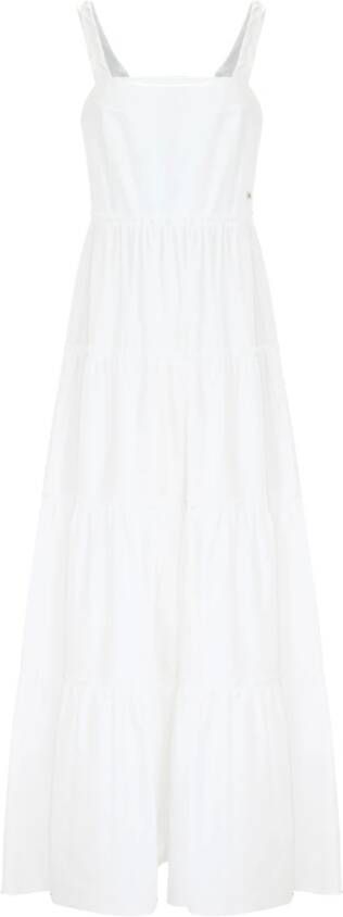 Kocca Long cotton dress White Dames