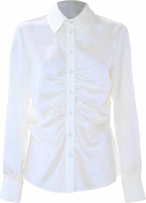 Kocca Overhemd met franjes White Dames