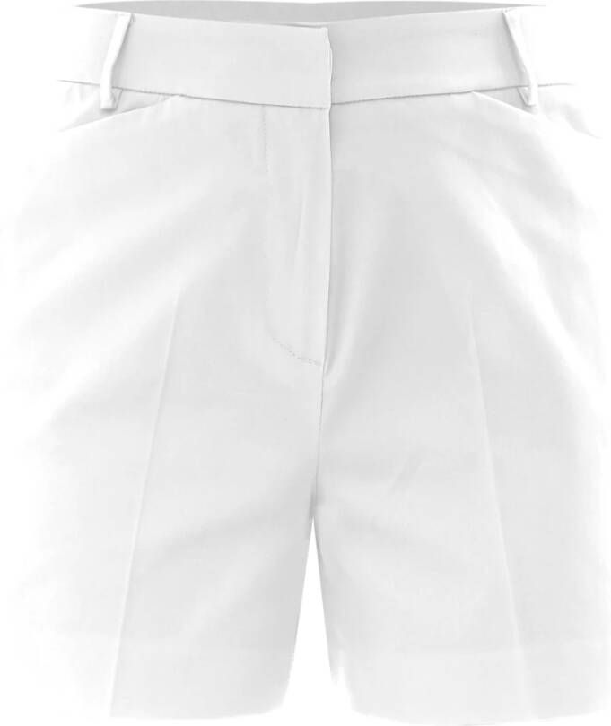 Kocca Stretch katoenen shorts White Dames