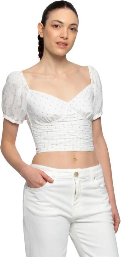 Kocca Sweetheart Blouse uit de Gold Collectie White Dames