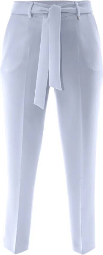 Kocca Trendy broek met hoge taille Blauw Dames