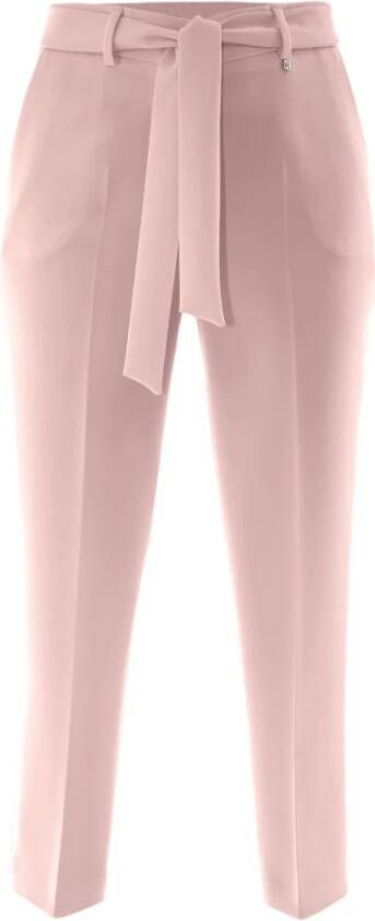 Kocca Trendy broek met hoge taille Roze Dames