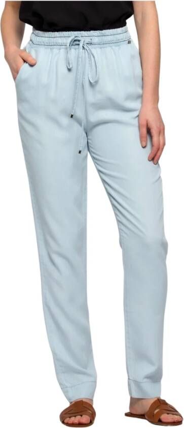 Kocca Trendy sportieve broek Blauw Dames