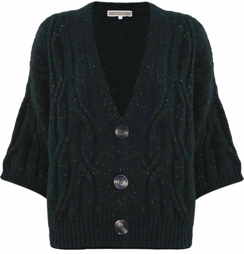 Kocca V-hals Knopen Cardigan Green Dames