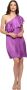 Kocca Viscose mini dress Purple Dames - Thumbnail 2
