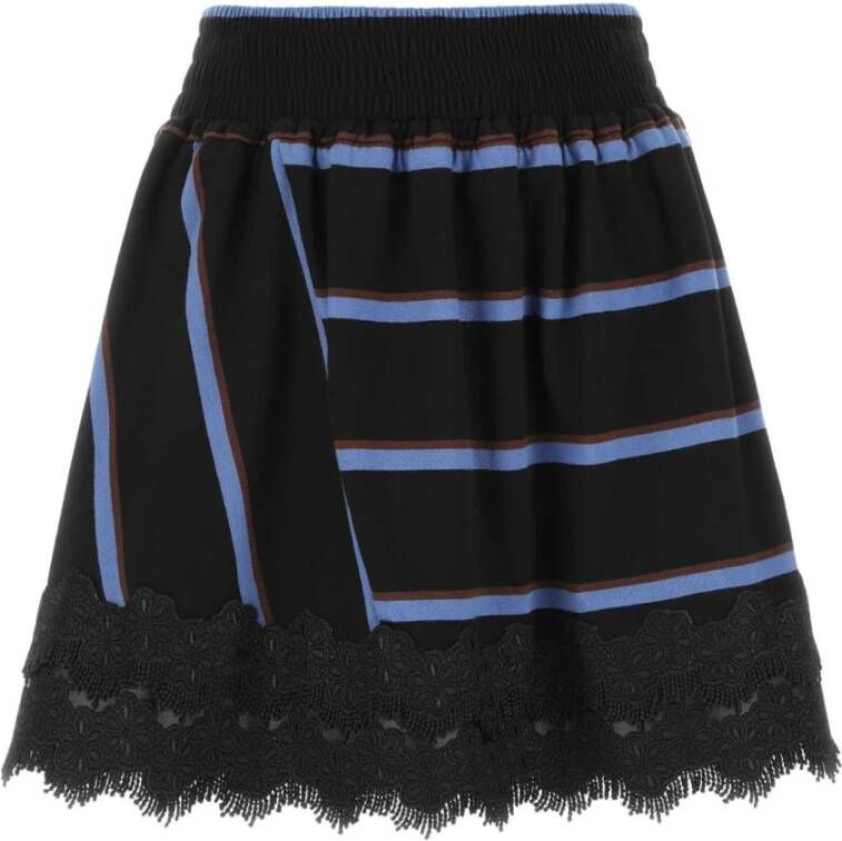 Koché Short Skirts Zwart Dames