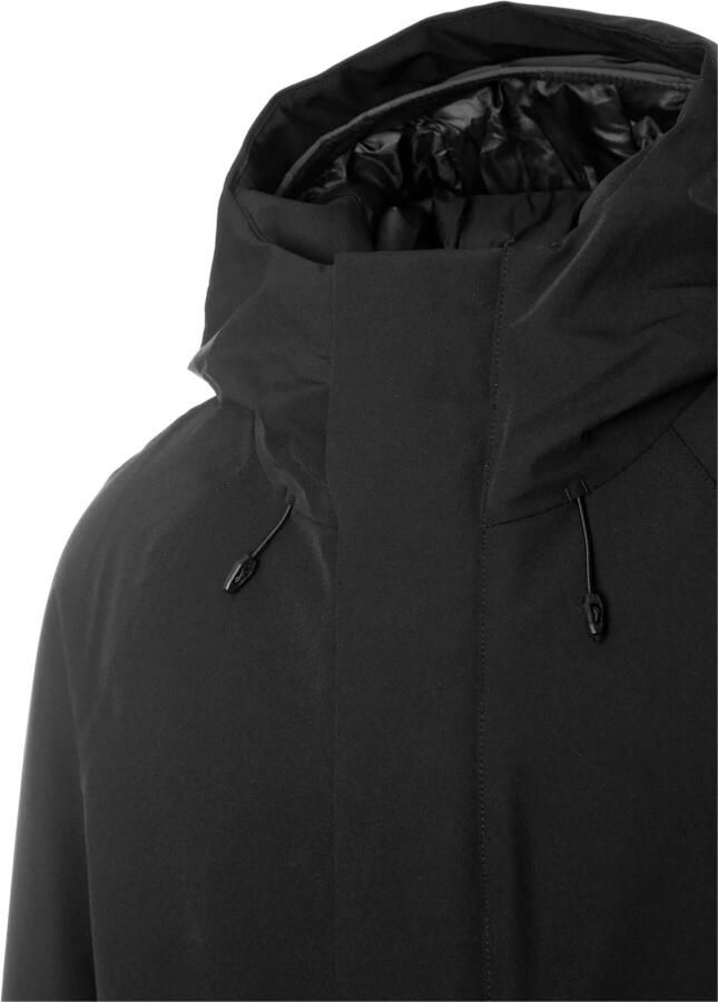 Krakatau Winterparka met hoge ademend vermogen en waterbestendigheid Black Heren