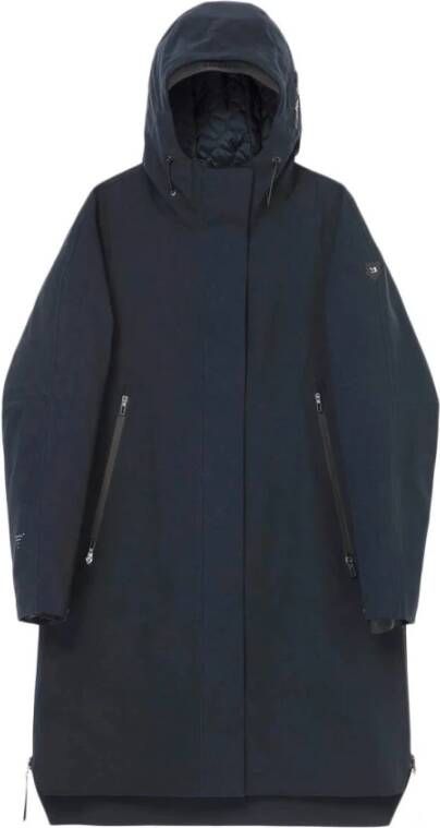 Krakatau Stijlvolle Jas Black Dames