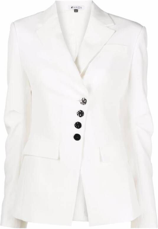 Krizia Blazerjas White Dames