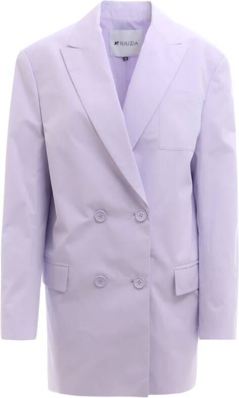 Krizia Blazers Purple Dames