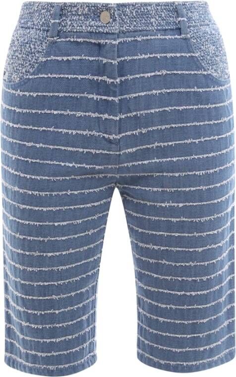 Krizia Long Shorts Blauw Dames