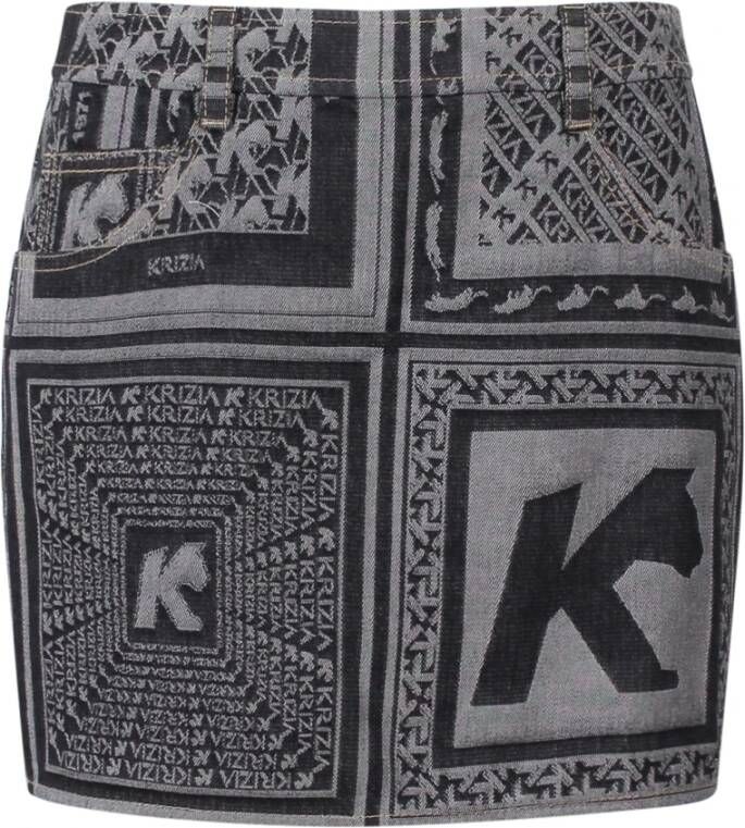 Krizia Short Skirts Zwart Dames