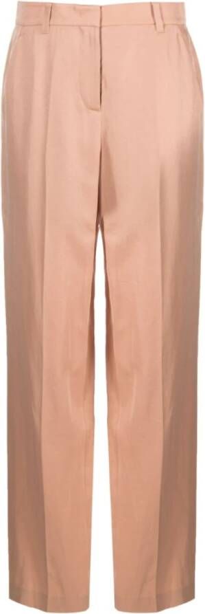 Krizia Straight Trousers Roze Dames