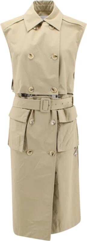 Krizia Trench Coats Beige Dames