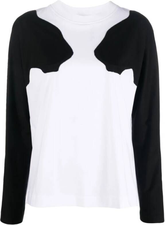 Krizia Trui met ronde hals White Dames