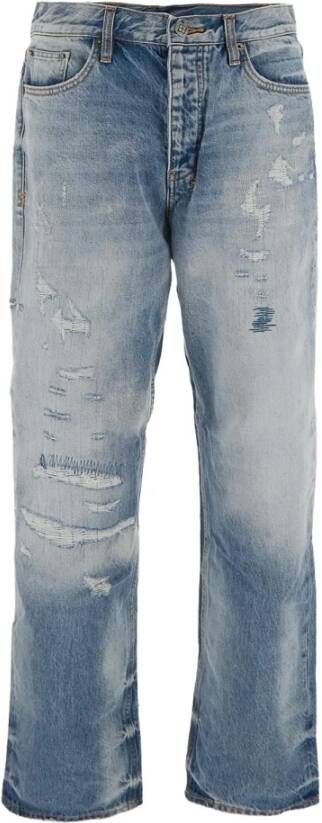 Ksubi Straight Jeans Blauw Heren
