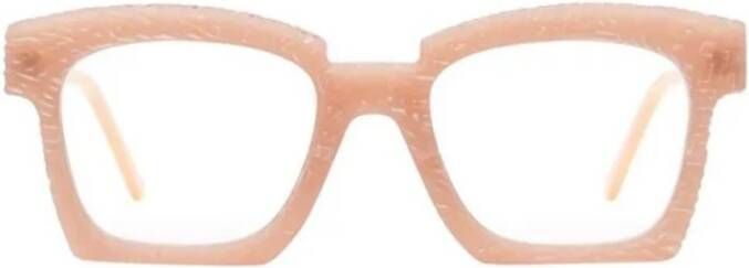 Kuboraum Neutrale optische monturen voor vrouwen Beige Dames