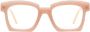 Kuboraum Neutrale optische monturen voor vrouwen Beige Dames - Thumbnail 1