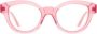 Kuboraum Unieke Masker Bril Pink Unisex - Thumbnail 1