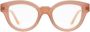 Kuboraum Stijlvolle Unisex Brilmonturen Orange Unisex - Thumbnail 1