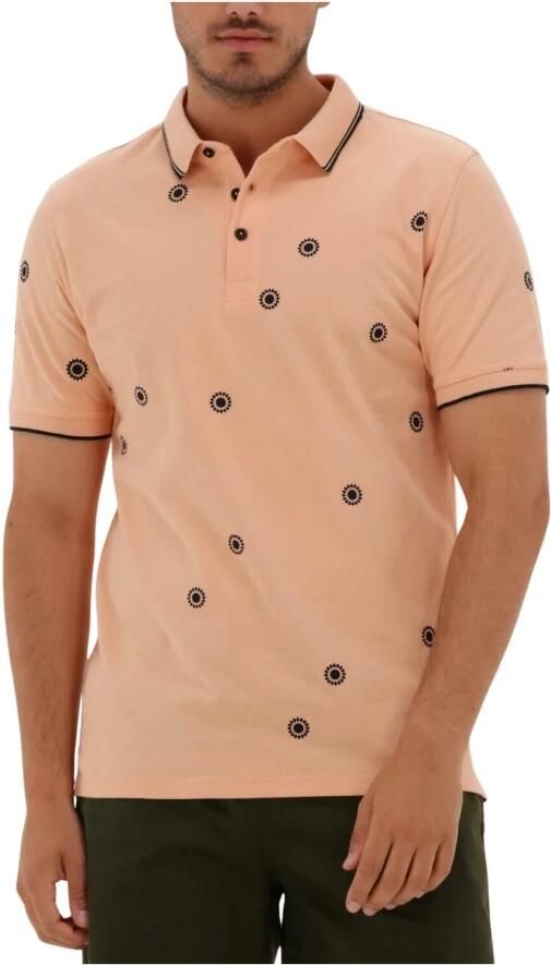Kultivate Heren Polo & T-shirts Roze Zon Orange Heren - Foto 4