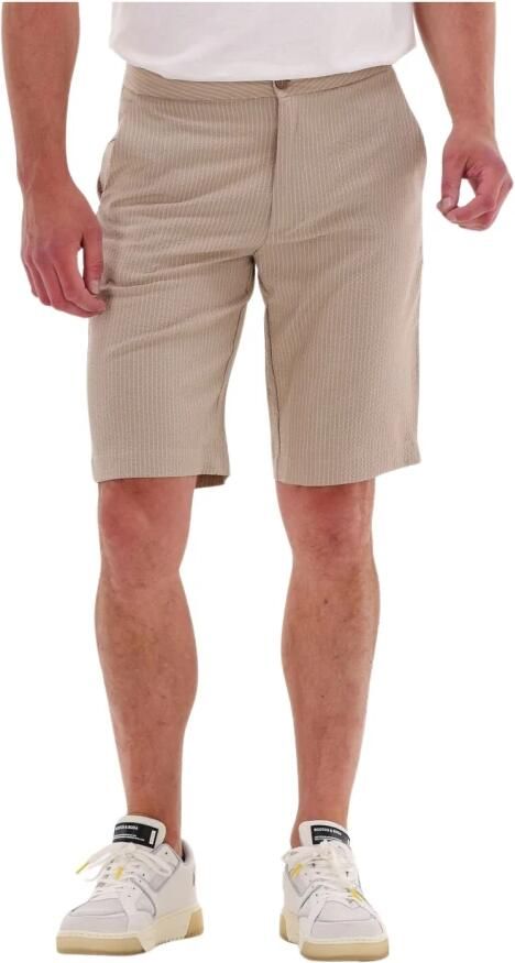 Kultivate Heren Shorts Sundance Kameel Kleur Brown Heren - Foto 5