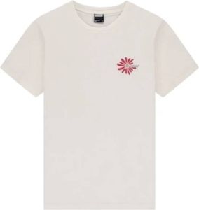 Kultivate T-Shirt- Kltv TS Flower Wit Dames