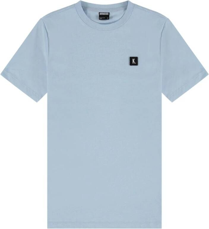 Kultivate T-Shirt- Kltv TS S S Lofi Blauw Heren