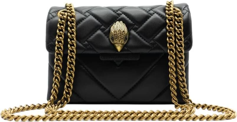 Kurt Geiger Stijlvolle Mini Kensington Crossbody Tas Black Dames - Foto 4