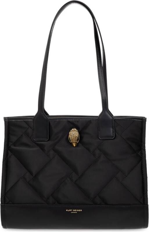 Kurt Geiger Gerecyclede SQ shopper tas Black Dames