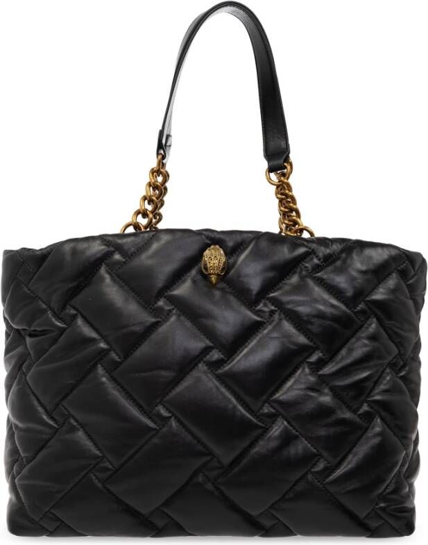 Kurt Geiger London Zwarte Shopper Kensington Soft Shopper