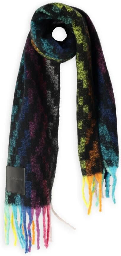 Kurt Geiger Elegante Yarndye Sjaal Multicolor Dames