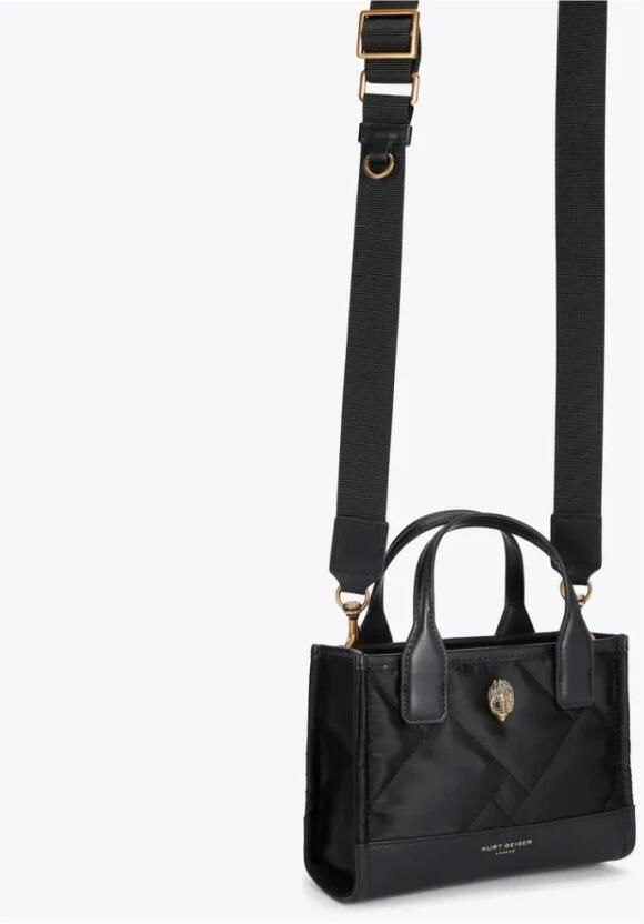 Kurt Geiger Gerecyclede vierkante schoudertassen Black Dames - Foto 4