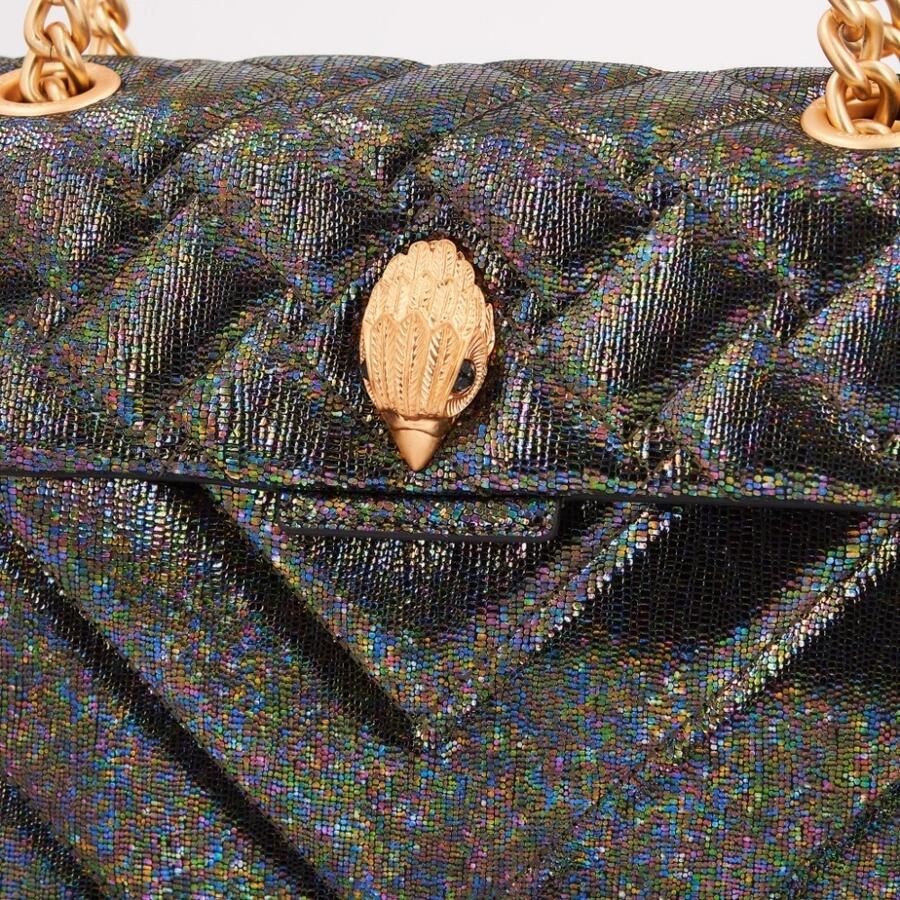 Kurt Geiger Leren schoudertas Kensington stijl Black Dames - Foto 3