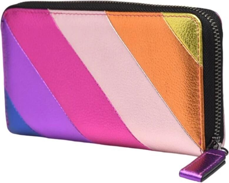 Kurt Geiger Kalanchoe Portfolio Portemonnees Kaarthouders Purple Dames - Foto 3