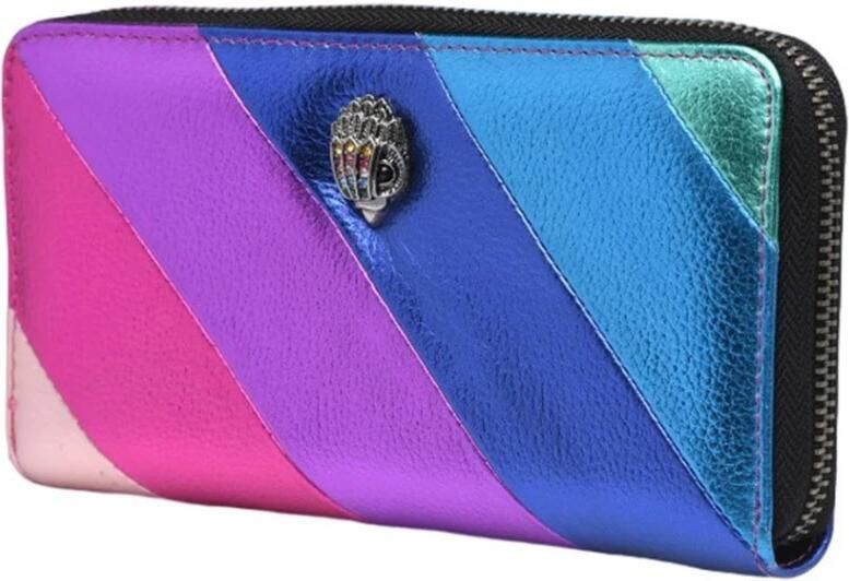 Kurt Geiger Kalanchoe Portfolio Portemonnees Kaarthouders Purple Dames - Foto 4
