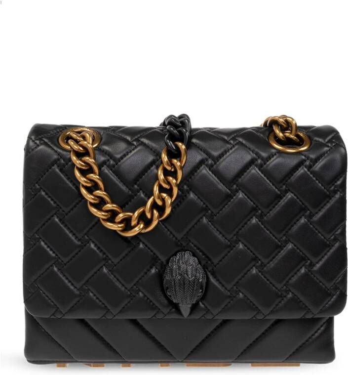 Kurt Geiger London Zwarte Schoudertas Large Kensington Kurt