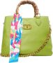 La Carrie Tassen.. Groen Green Dames - Thumbnail 4